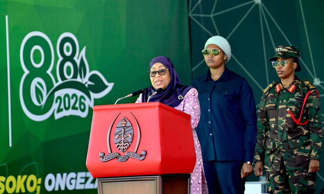 MAMA SAMIA AFUNGA RASMI MAONESHO YA NANENANE DODOMA